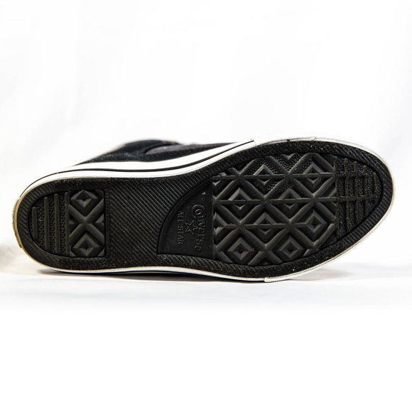 Converse Chuck Taylor All Star High Street Black High Top Big Kid Shoes Size 4 - Picture 12 of 12